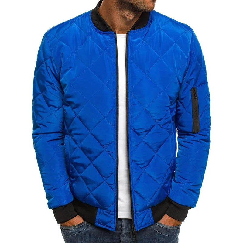 Colby | PREMIUM CASUAL JACKE MIT DIAMANTMUSTER