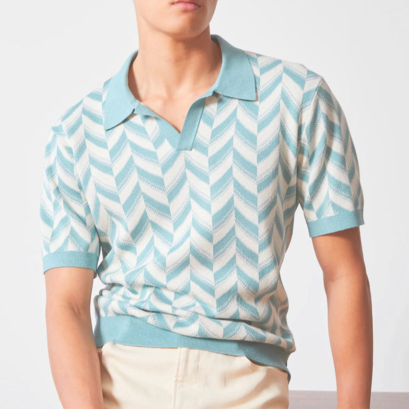 Savrani™ | Polo mit V-Kragen