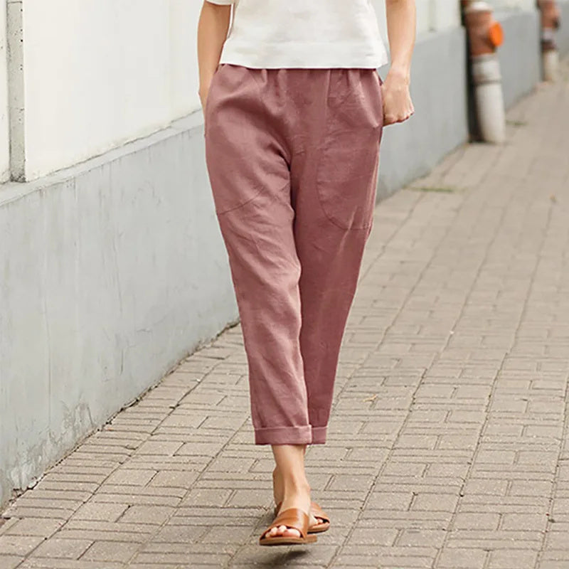 Crissa™ | Weite Hose mit Taschen