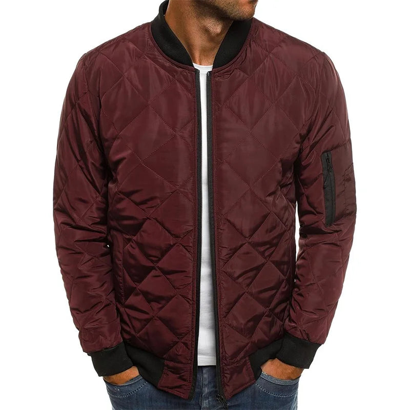 Colby | PREMIUM CASUAL JACKE MIT DIAMANTMUSTER