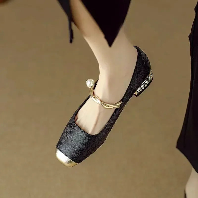 Cecilia™ | Perlen Ballerinas Mary Jane