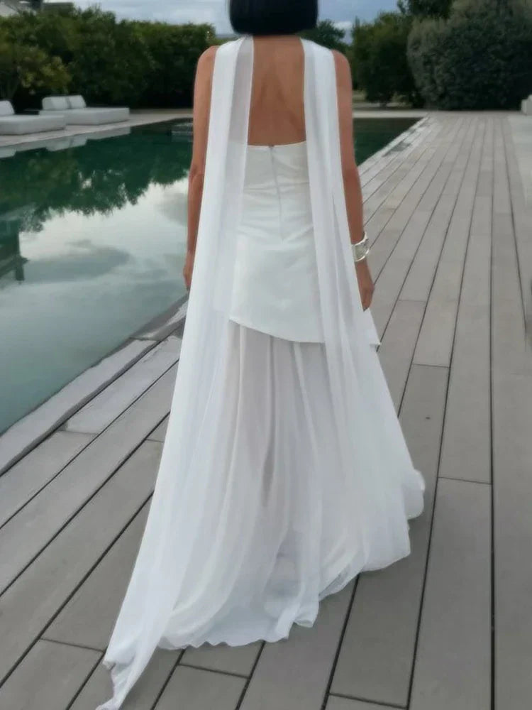 Georgia | Elegantes Kleid im Niedrigen Stil