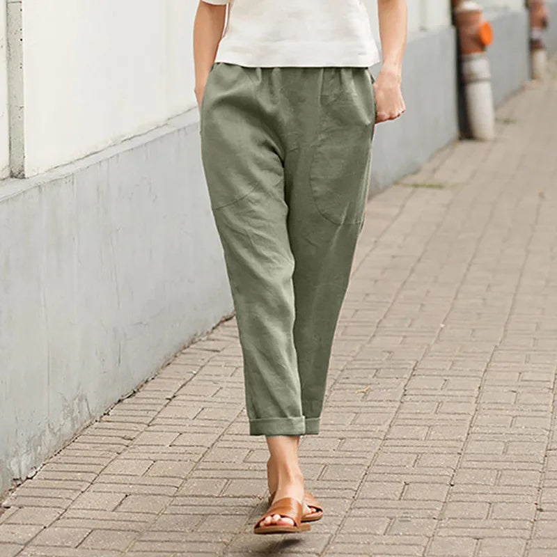 Crissa™ | Weite Hose mit Taschen