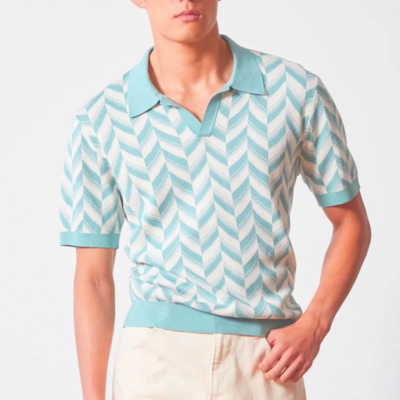 Savrani™ | Polo mit V-Kragen