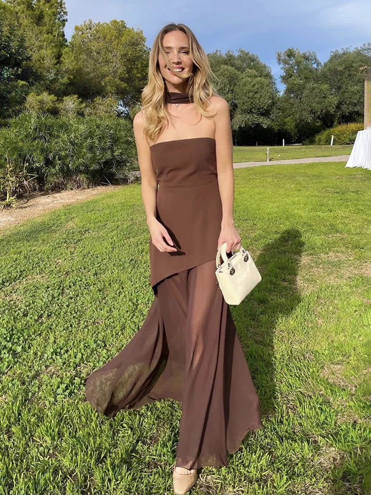 Georgia | Elegantes Kleid im Niedrigen Stil