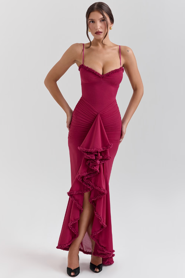 Elma | Kleid mit Rüschen