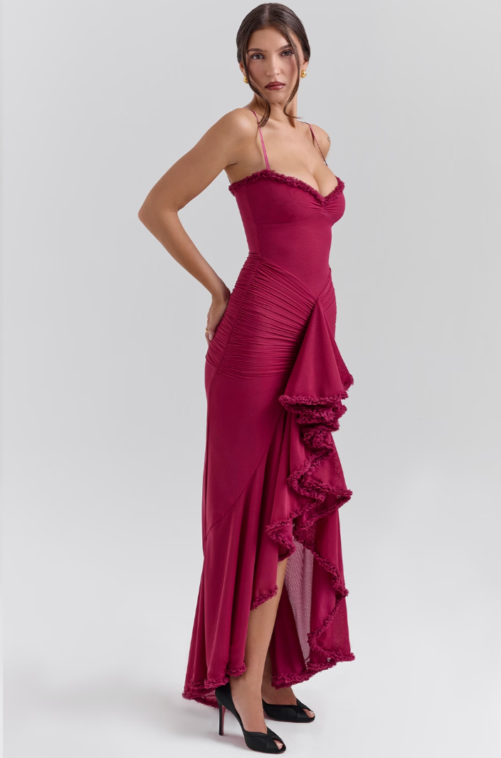 Elma | Kleid mit Rüschen