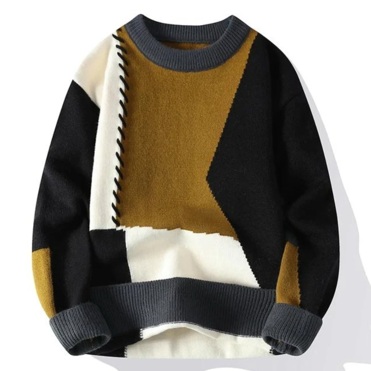 Tomasz | Patchwork-Pullover
