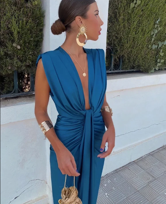 Moriah™ | Elegantes Plisseekleid