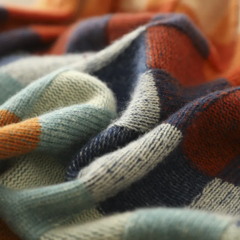 Mabel | Pullover mit Rollkragen im Patchwork-Stil
