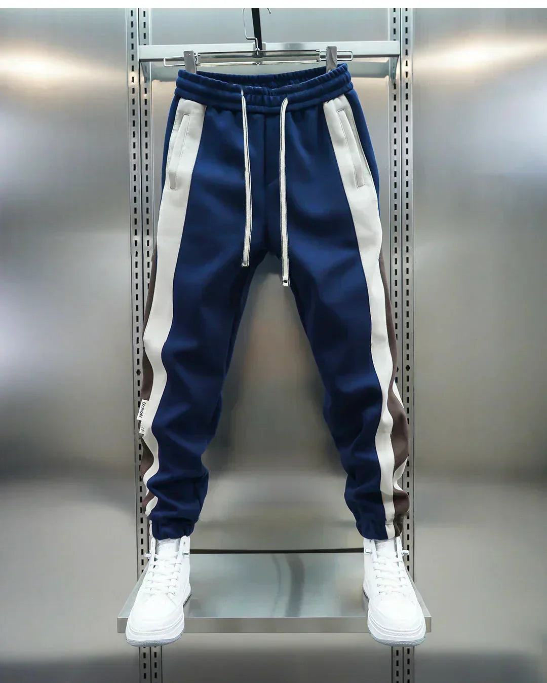 Laurent™ | Spannhosen mit Gegensätzlichen Streifen