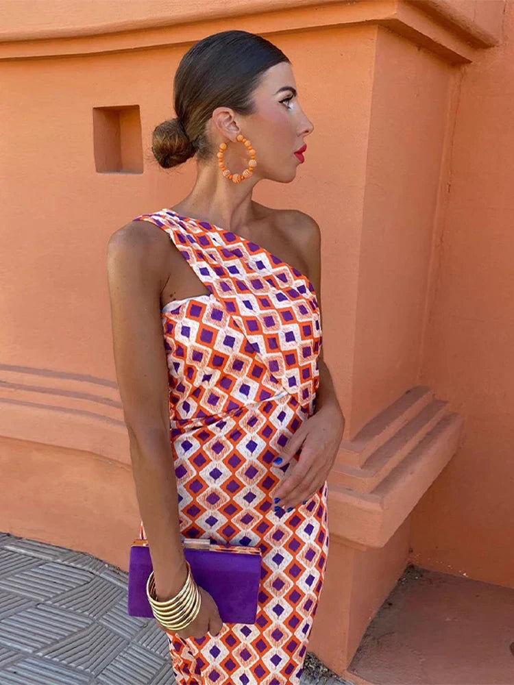 Irmgardi - Elegante Midi-Kleid