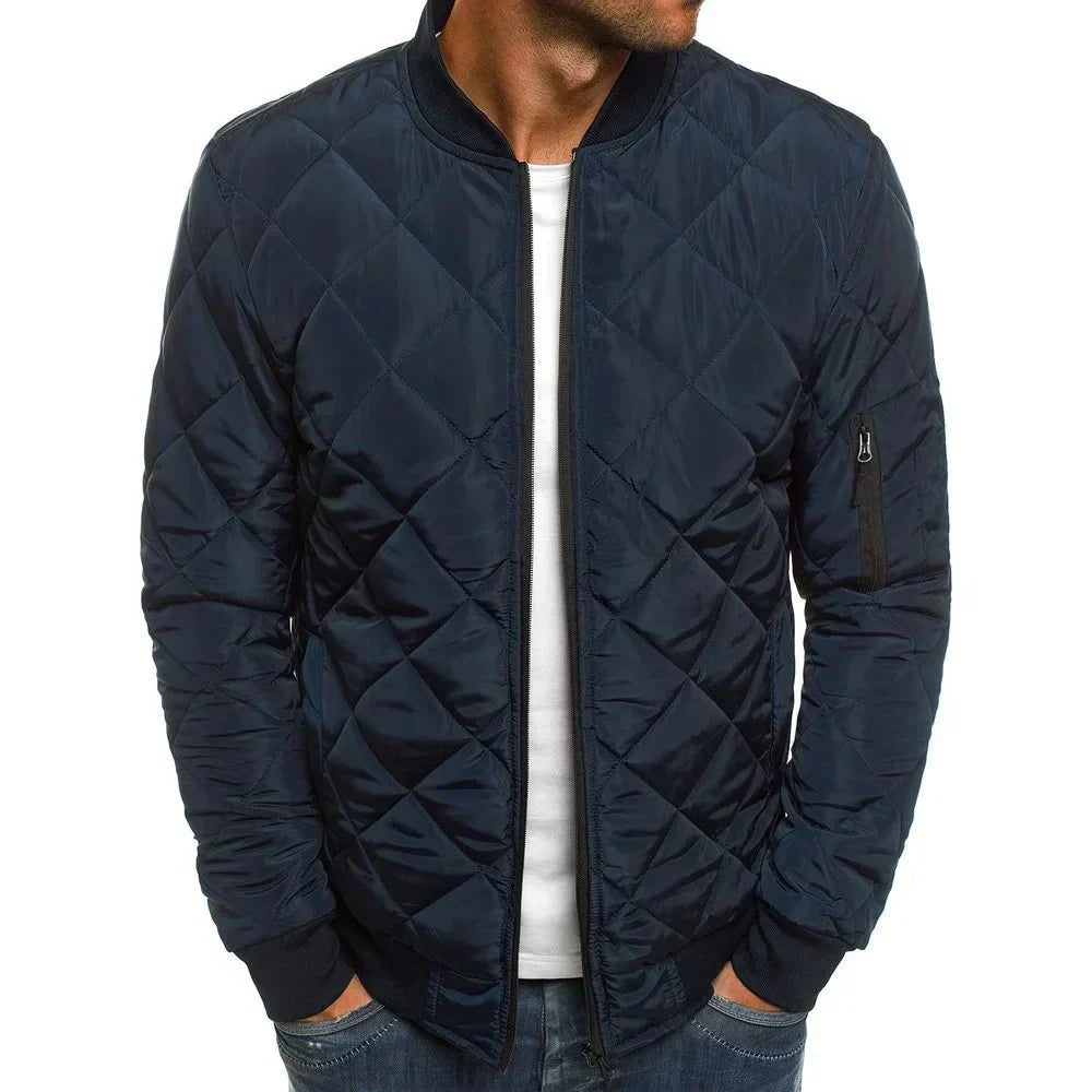 Colby | PREMIUM CASUAL JACKE MIT DIAMANTMUSTER