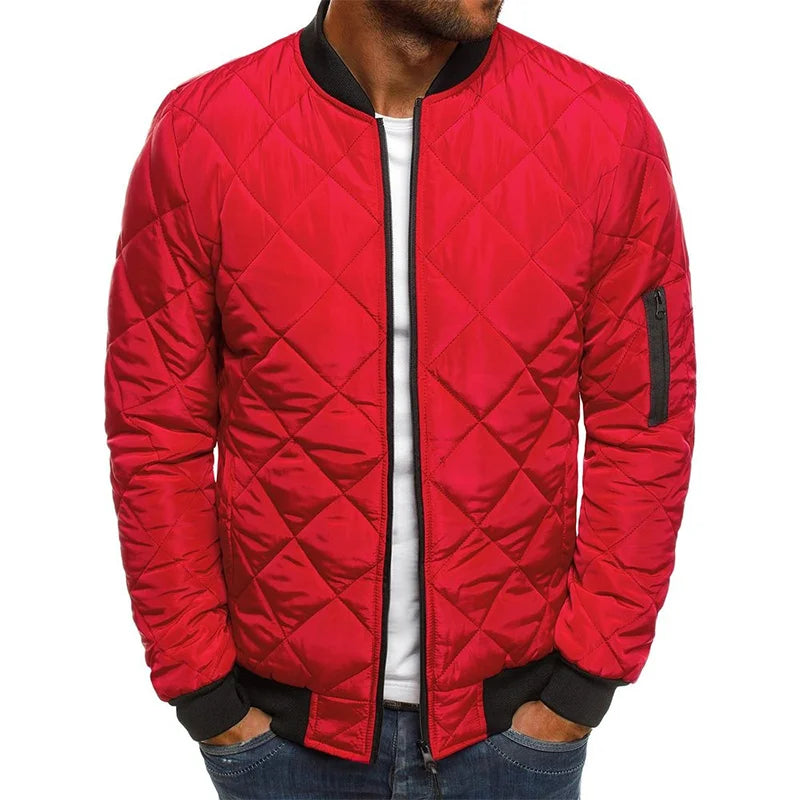Colby | PREMIUM CASUAL JACKE MIT DIAMANTMUSTER
