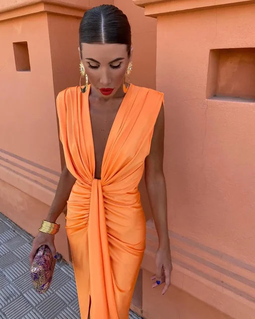 Moriah™ | Elegantes Plisseekleid