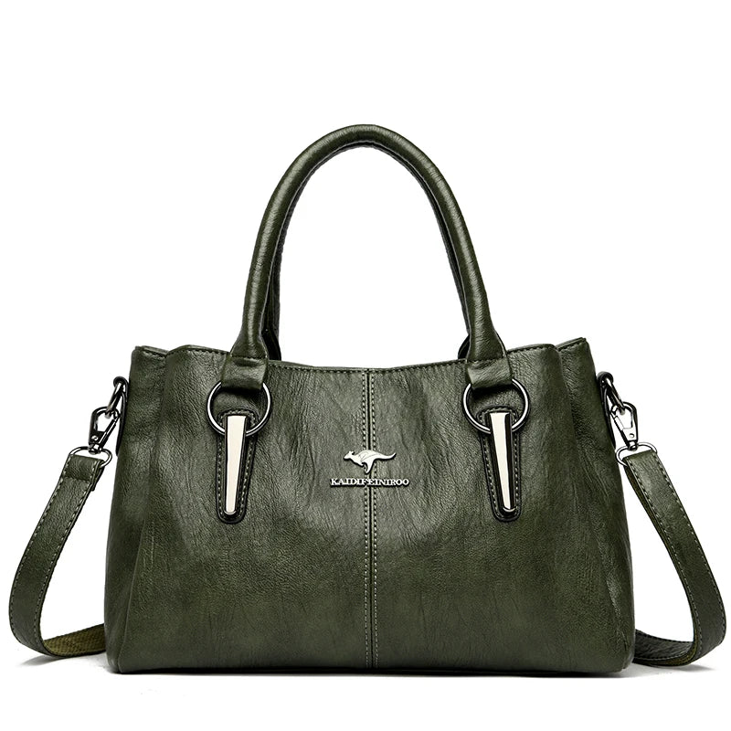 Mary Jane™ | Schultertasche aus weichem Leder