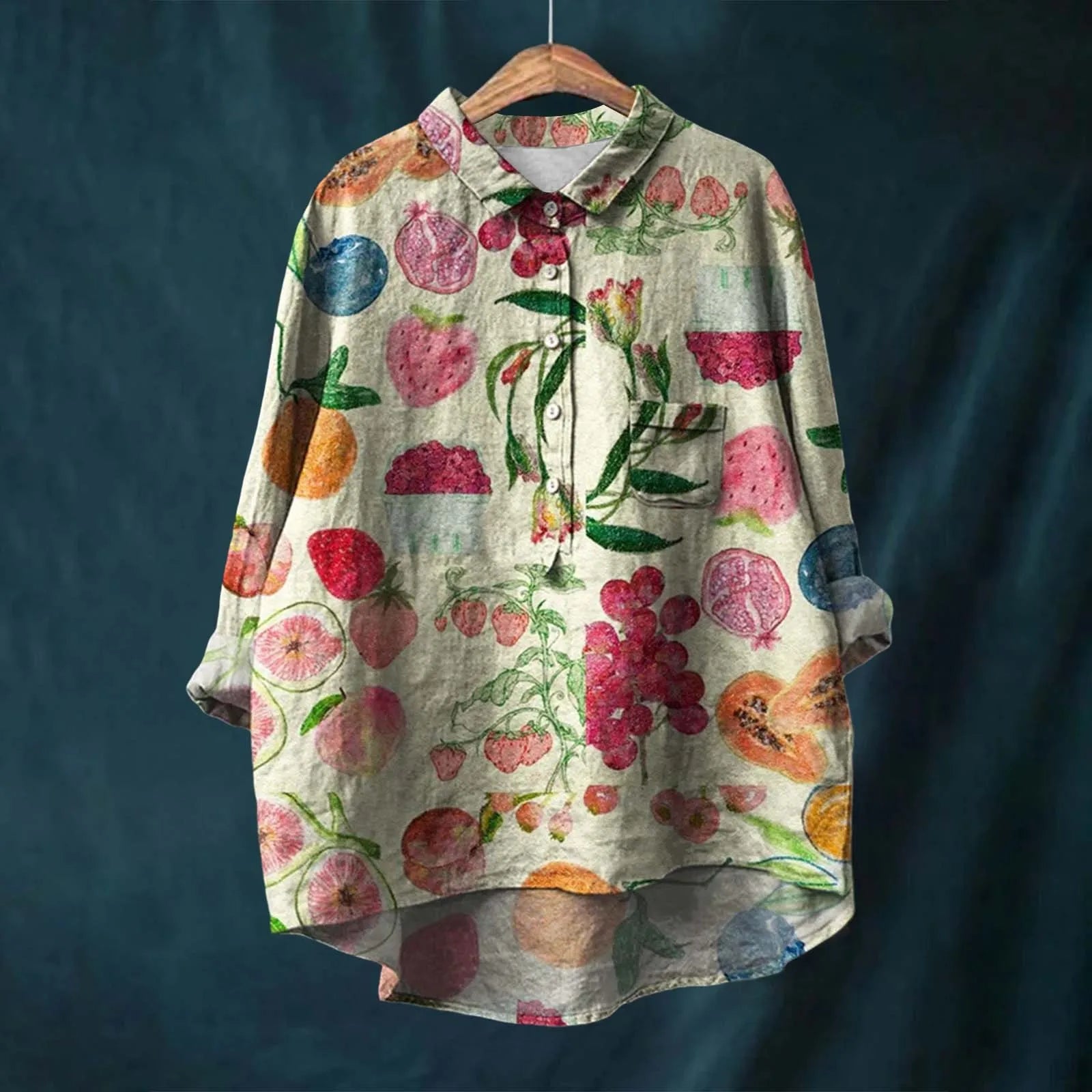 Natasha | Elegante Blumenbluse
