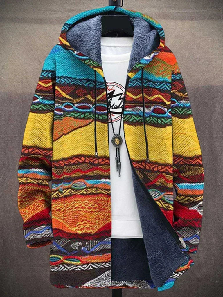 Quade | Künstlerischer Cardigan aus Premium-Stoff