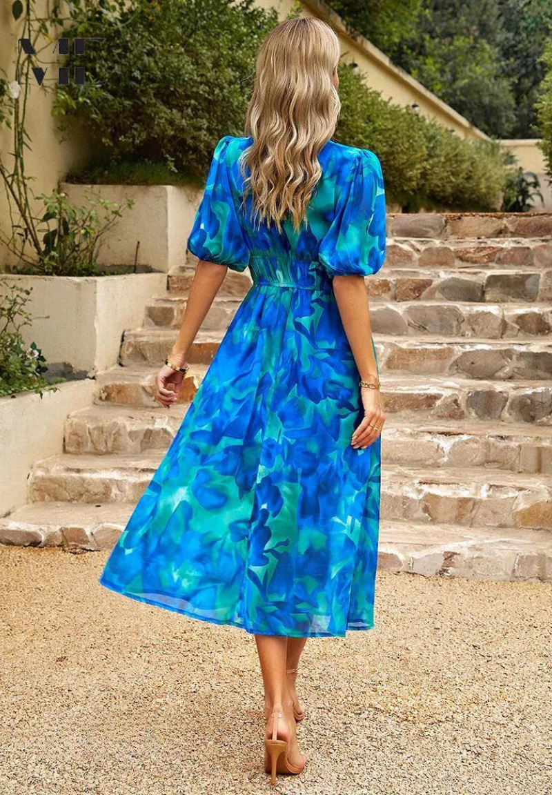 Flore | Elegantes Blumenkleid