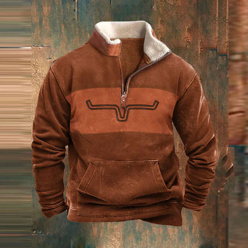 Tomasz™ | Polarfleece-Pullover mit Viertelreißverschluss