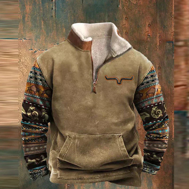 Tomasz™ | Polarfleece-Pullover mit Viertelreißverschluss