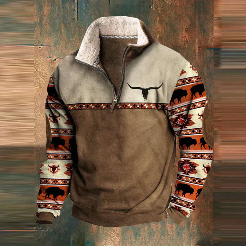 Tomasz™ | Polarfleece-Pullover mit Viertelreißverschluss