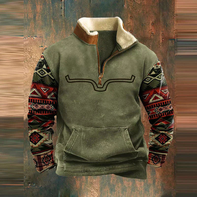 Tomasz™ | Polarfleece-Pullover mit Viertelreißverschluss