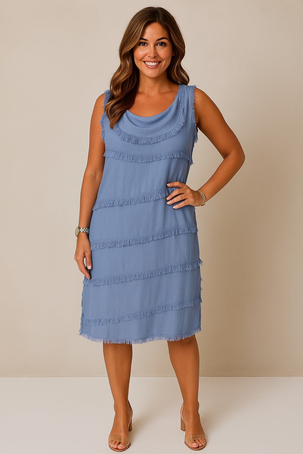 Lena™ | Lockeres ärmelloses Kleid