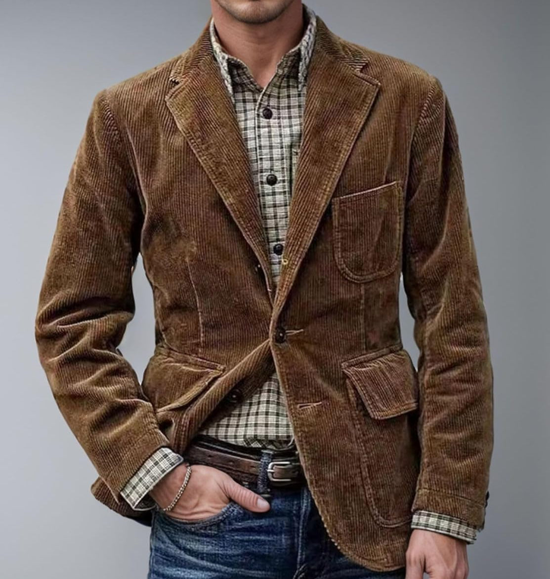 Adolfo ™|JACKE UND WESTE IM VINTAGE-STIL