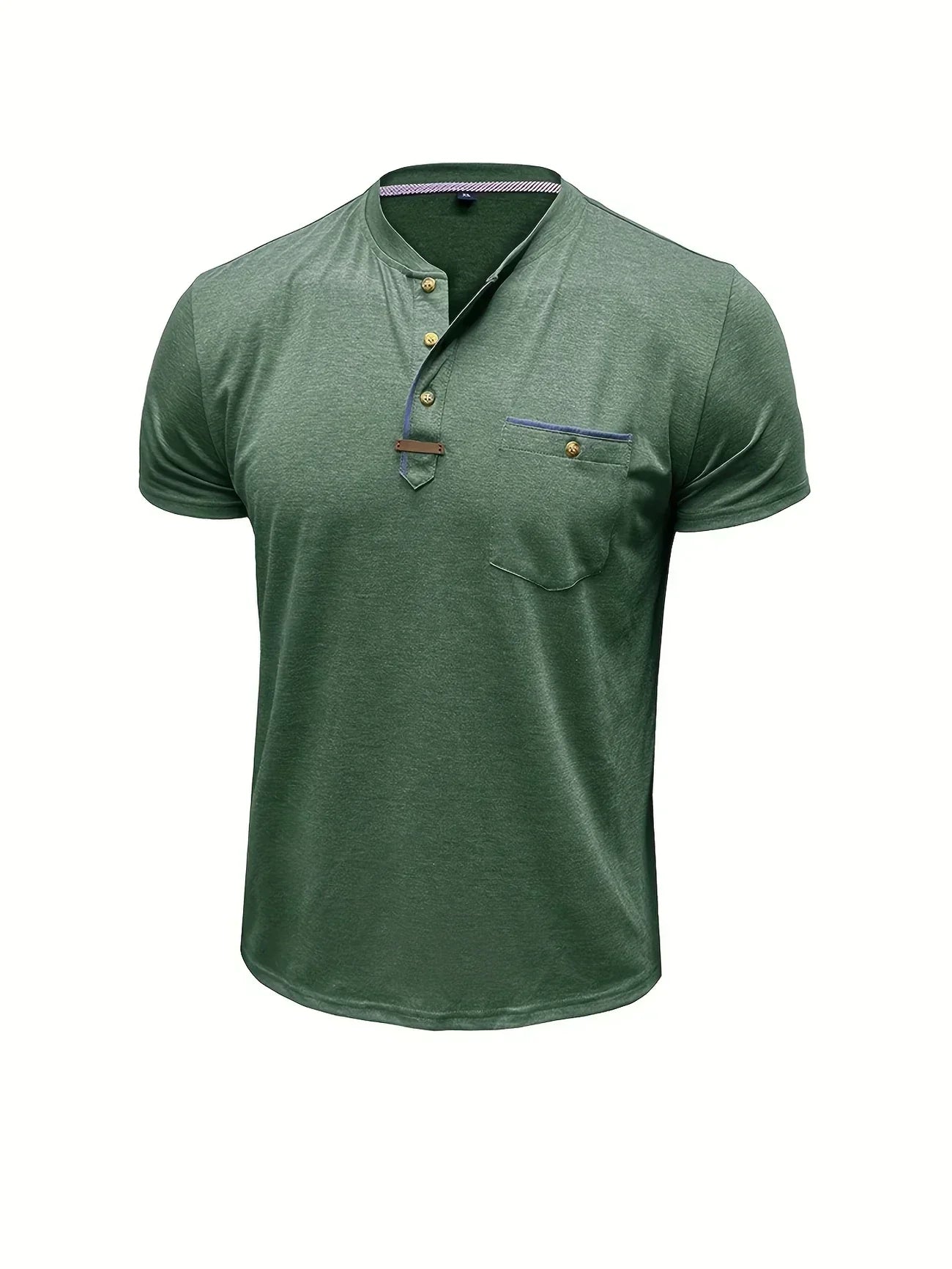 Savrani™ | Elegantes T-Shirt mit Rundhalsausschnitt und Tasche