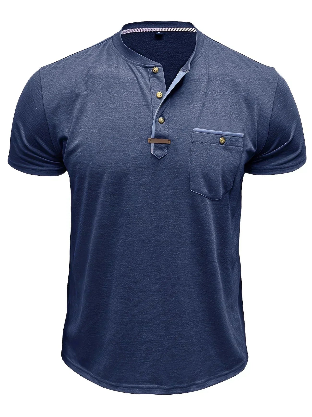 Savrani™ | Elegantes T-Shirt mit Rundhalsausschnitt und Tasche
