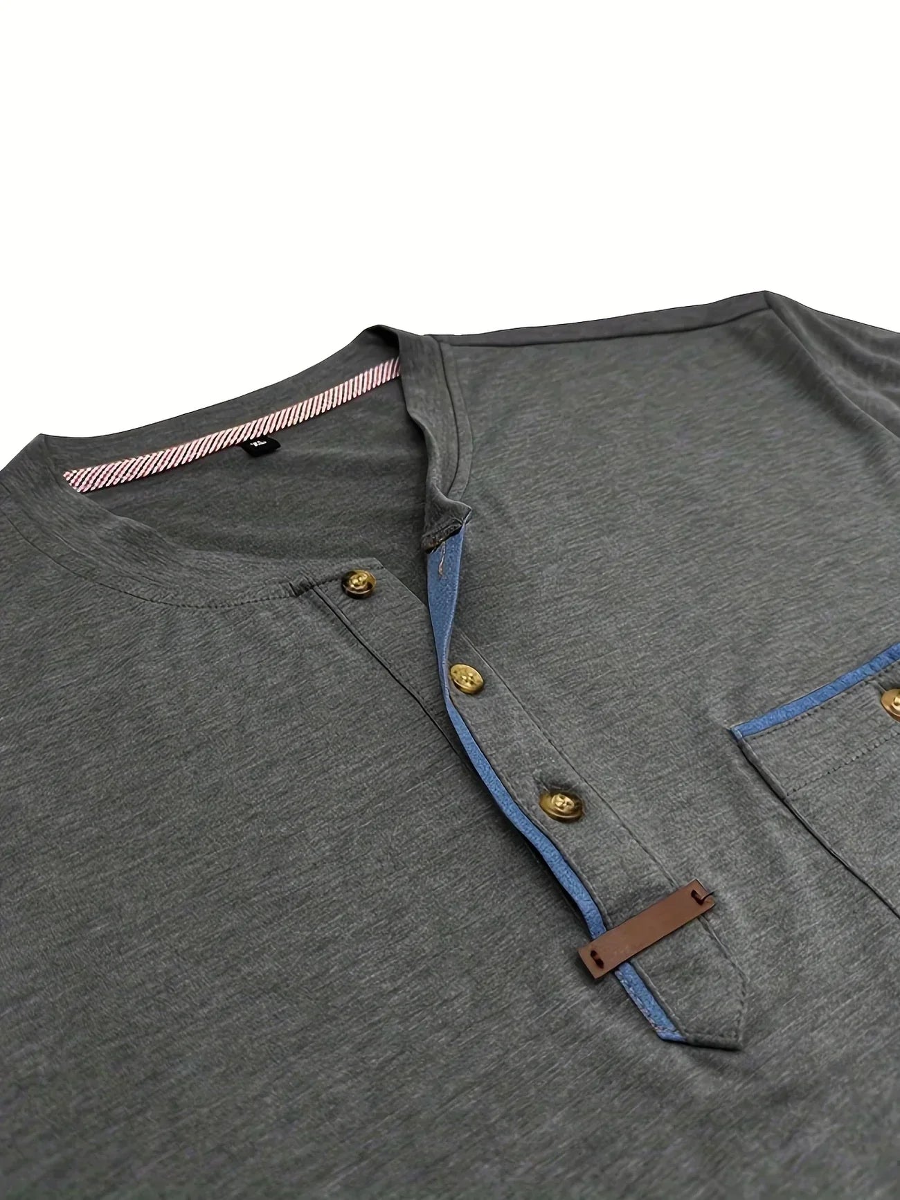 Savrani™ | Elegantes T-Shirt mit Rundhalsausschnitt und Tasche