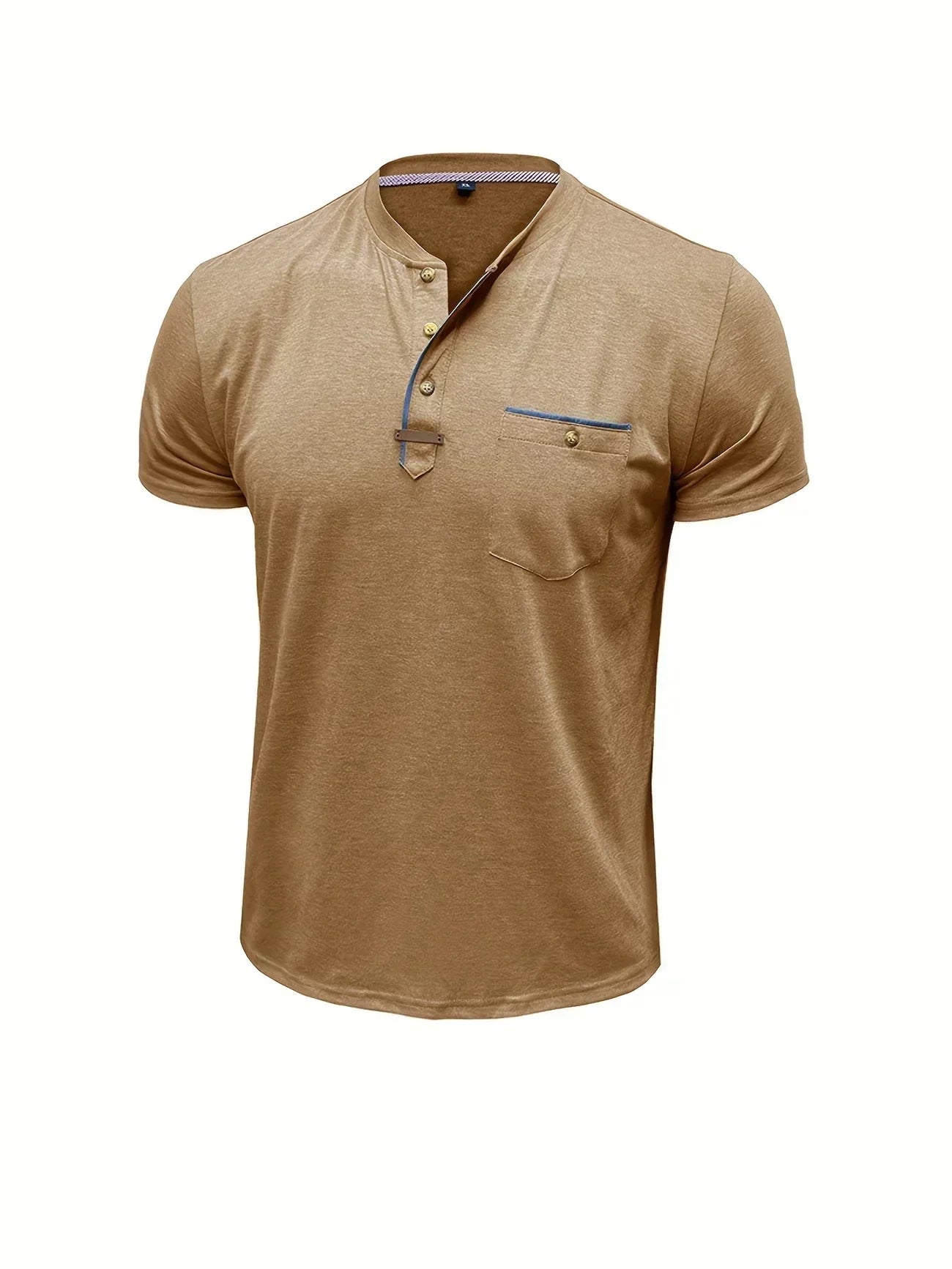 Savrani™ | Elegantes T-Shirt mit Rundhalsausschnitt und Tasche