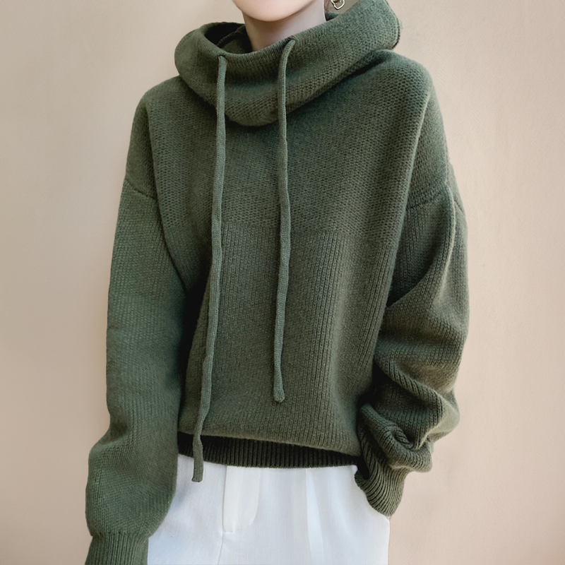 Maria | Wollpullover mit Rollkragen