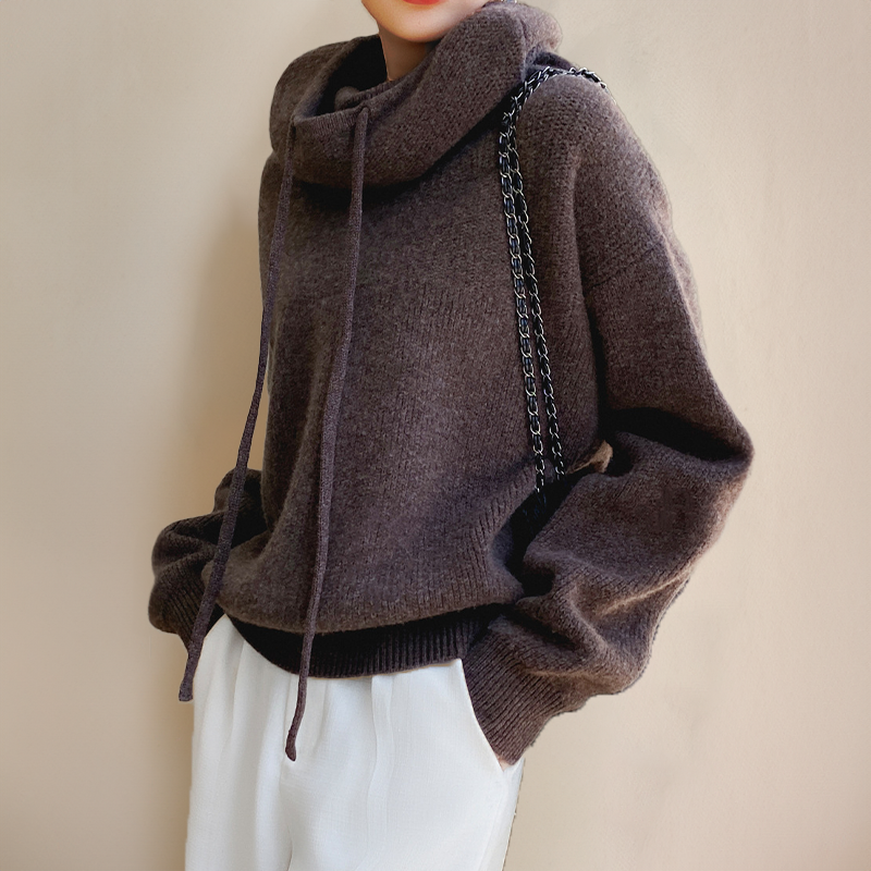 Maria | Wollpullover mit Rollkragen
