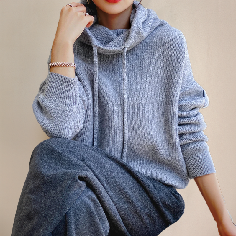 Maria | Wollpullover mit Rollkragen