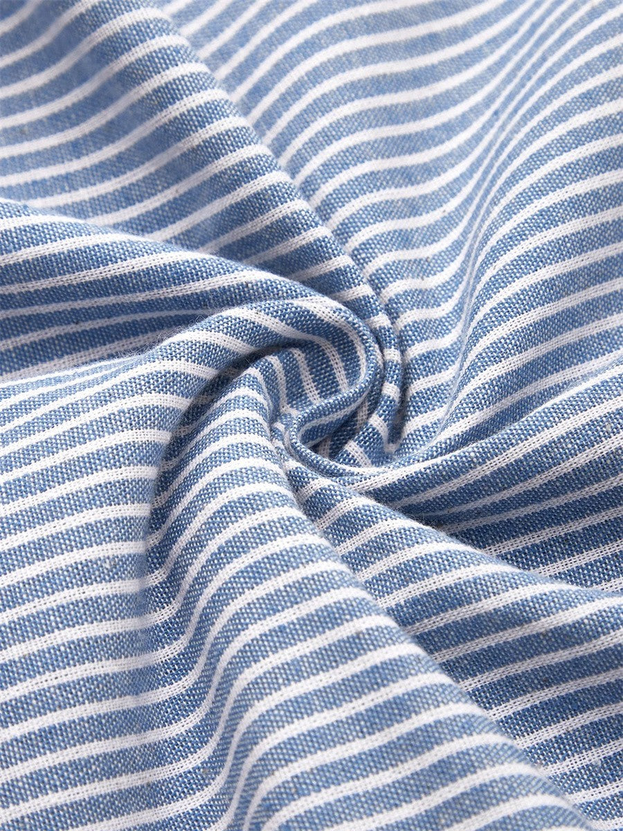 Lenna | Midi-Kleid aus gerippter Baumwolle