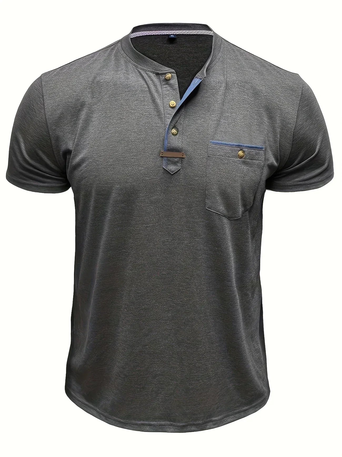 Savrani™ | Elegantes T-Shirt mit Rundhalsausschnitt und Tasche