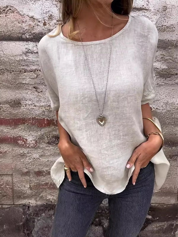 Casia | Minimalistische Lockere Bluse