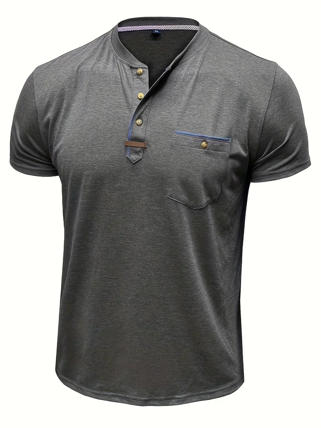 Savrani™ | Elegantes T-Shirt mit Rundhalsausschnitt und Tasche