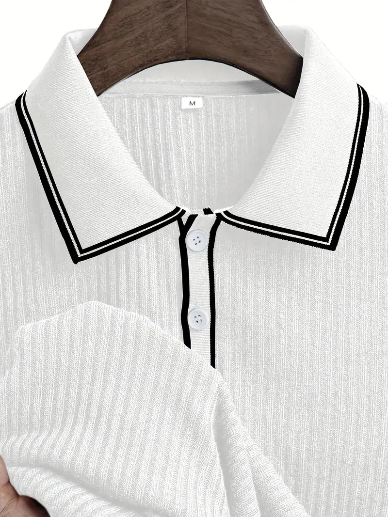 Savrani™ | Elegantes Polo mit kurzen Ärmeln