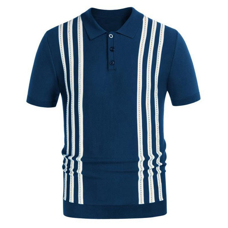 Savrani™ | Gestreiftes Polo-Shirt.