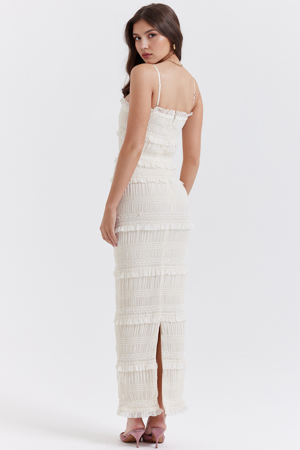 Adya | Langes Streifenkleid