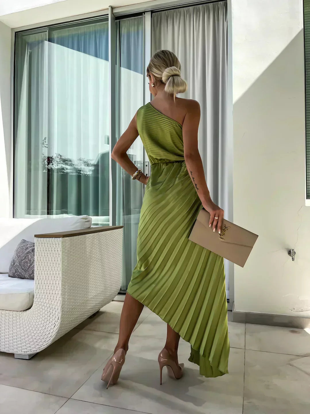 Lizbeth - Kleid mit Blumen-Trägern