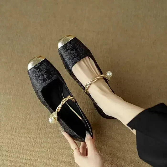 Cecilia™ | Perlen Ballerinas Mary Jane