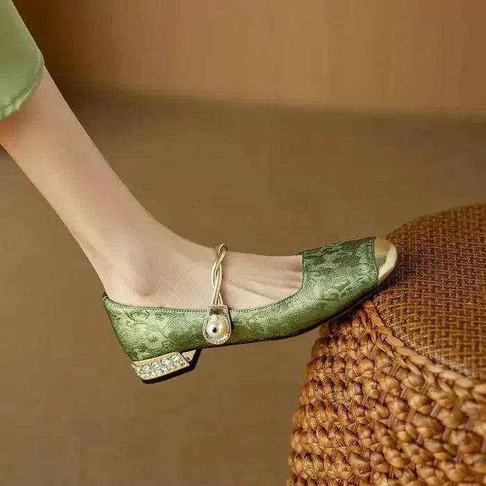 Cecilia™ | Perlen Ballerinas Mary Jane