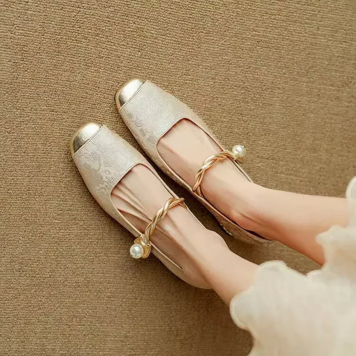 Cecilia™ | Perlen Ballerinas Mary Jane