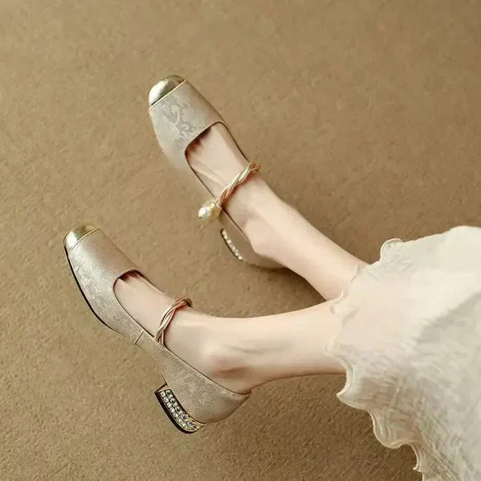 Cecilia™ | Perlen Ballerinas Mary Jane