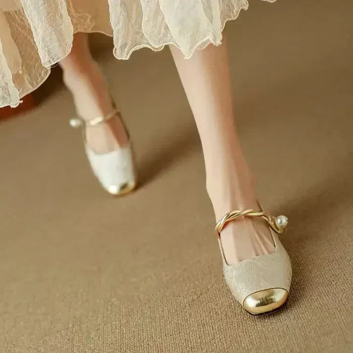 Cecilia™ | Perlen Ballerinas Mary Jane