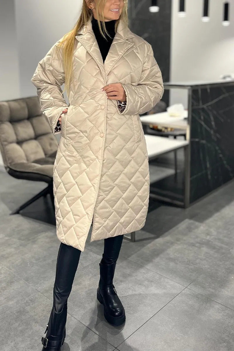 Clarissza – Beidseitig Tragbare Steppjacke